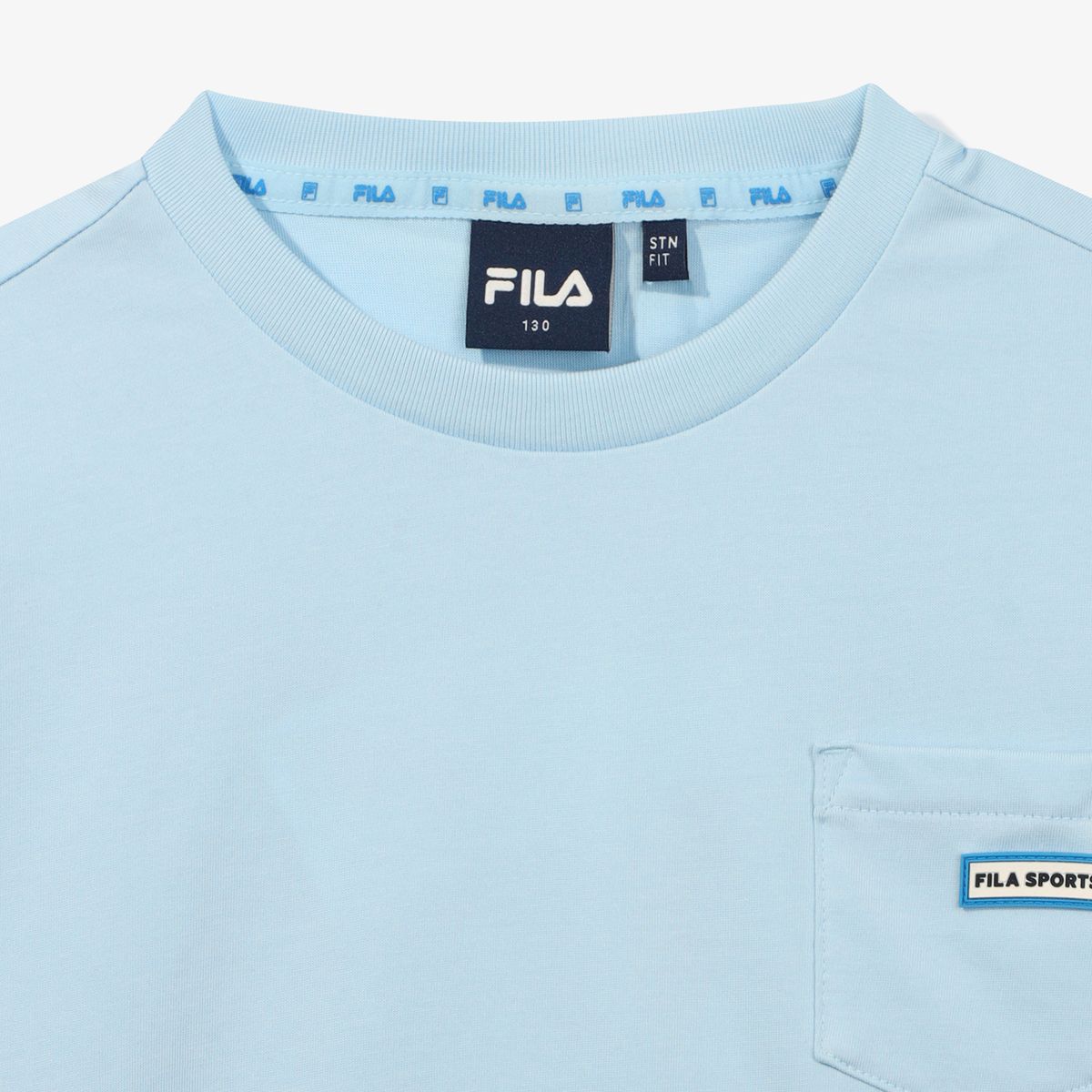 휠라 키즈(FILA KIDS) 에센셜 포켓 와펜 티셔츠