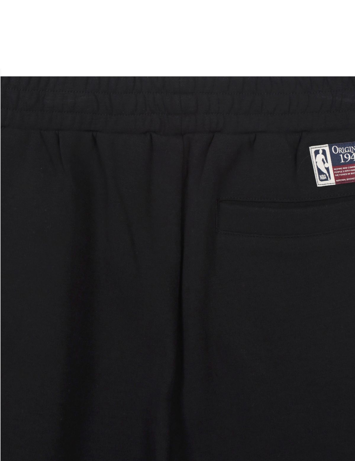 엔비에이(NBA) ORIGINALS46 절개 하프 스웨트 팬츠 블랙