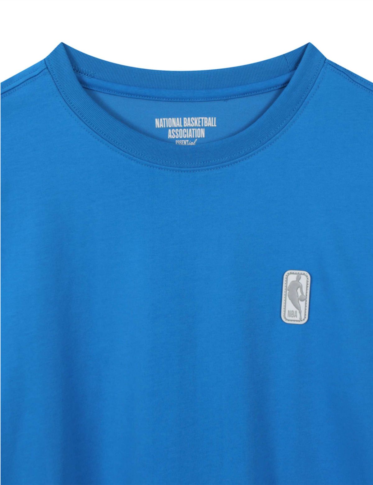 엔비에이(NBA) ESSENTIAL 베이직 스몰로고 반팔 티셔츠 코발트 블루