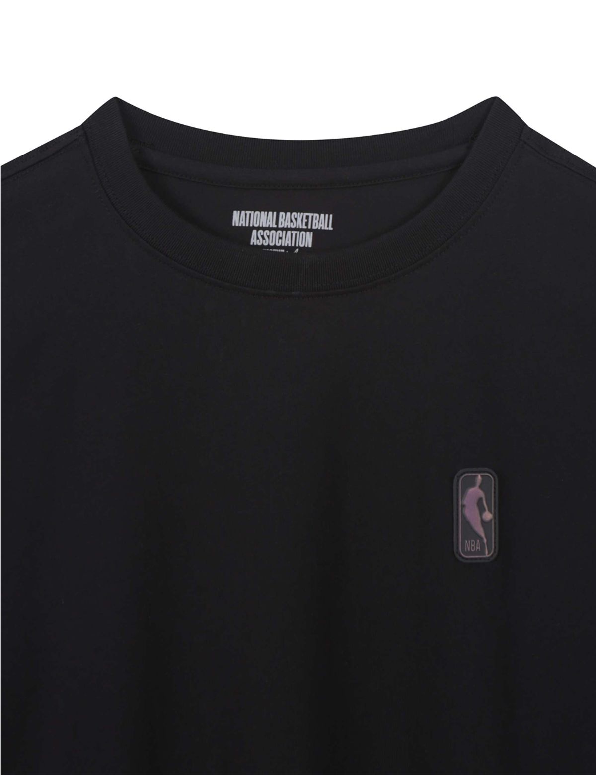 엔비에이(NBA) ESSENTIAL 베이직 스몰로고 반팔 티셔츠 블랙