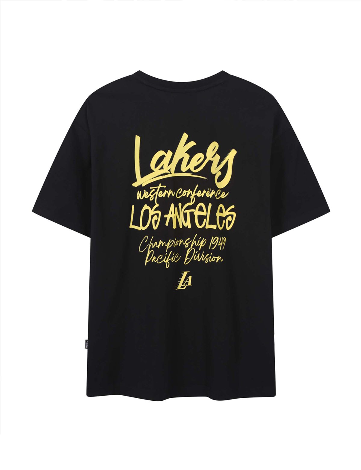 엔비에이(NBA) 백 그래픽 반팔 티셔츠 블랙