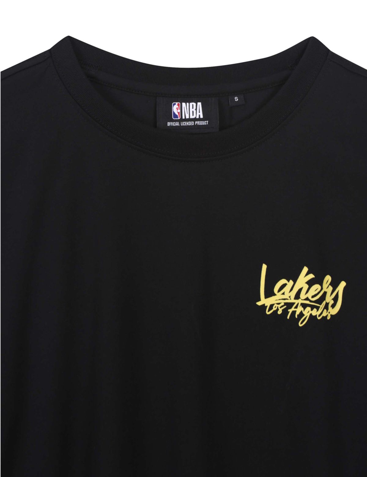 엔비에이(NBA) 백 그래픽 반팔 티셔츠 블랙
