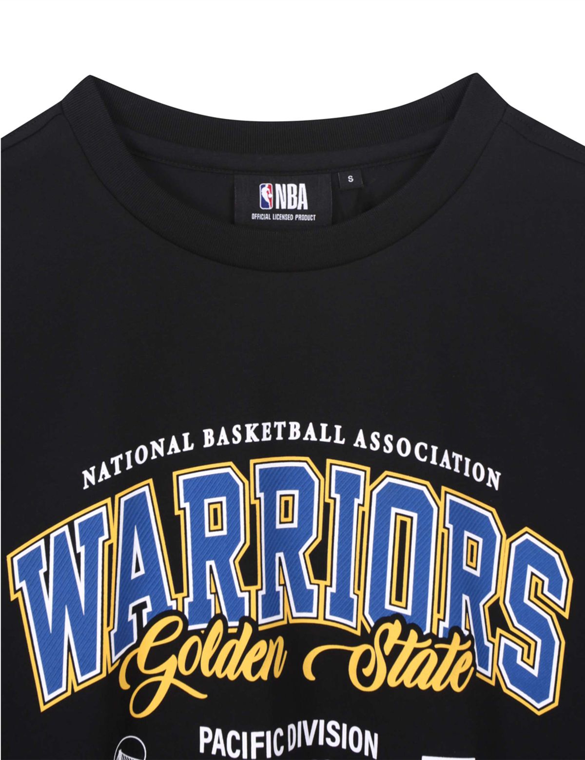 엔비에이(NBA) 팀 레터링 반팔 티셔츠 블랙