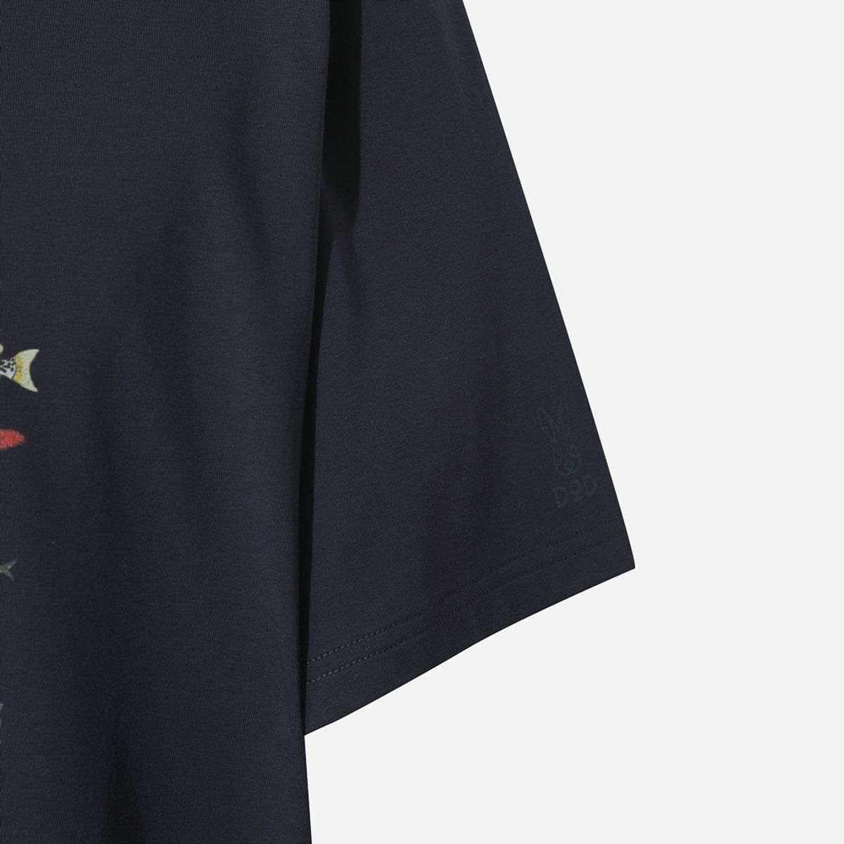 디오디(DOD) 사카나 컬렉션 반팔 티셔츠 (NAVY)