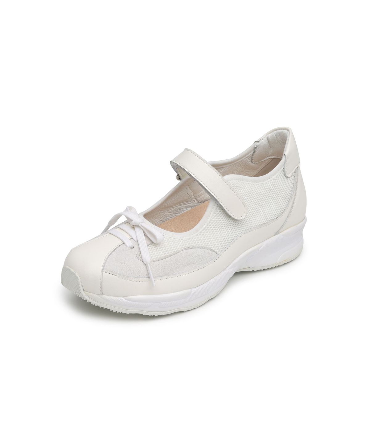 앤버터럼(ANDBUTTERUM) Halcyon_Mary Jane_White(BF6AMK15WH)