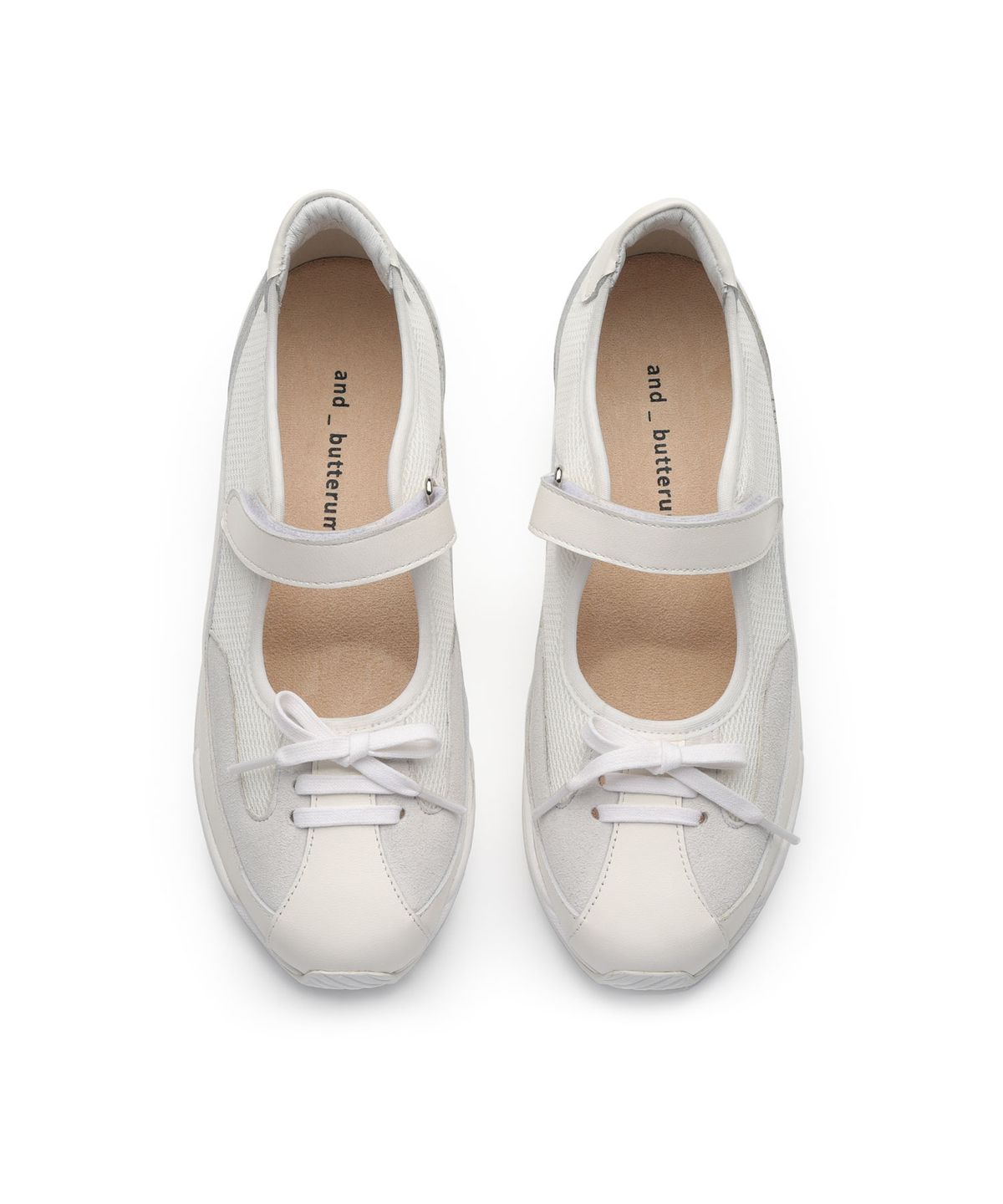 앤버터럼(ANDBUTTERUM) Halcyon_Mary Jane_White(BF6AMK15WH)
