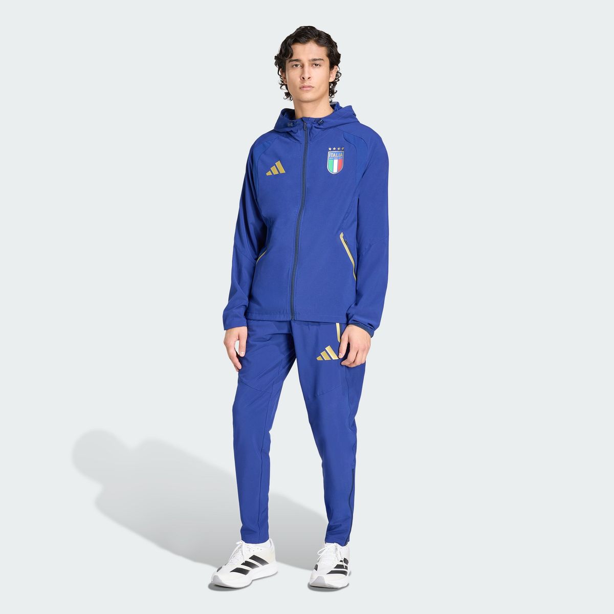 아디다스(ADIDAS) 이탈리아 티로 트래블 전장 지퍼 윈드브레이커 JY7052