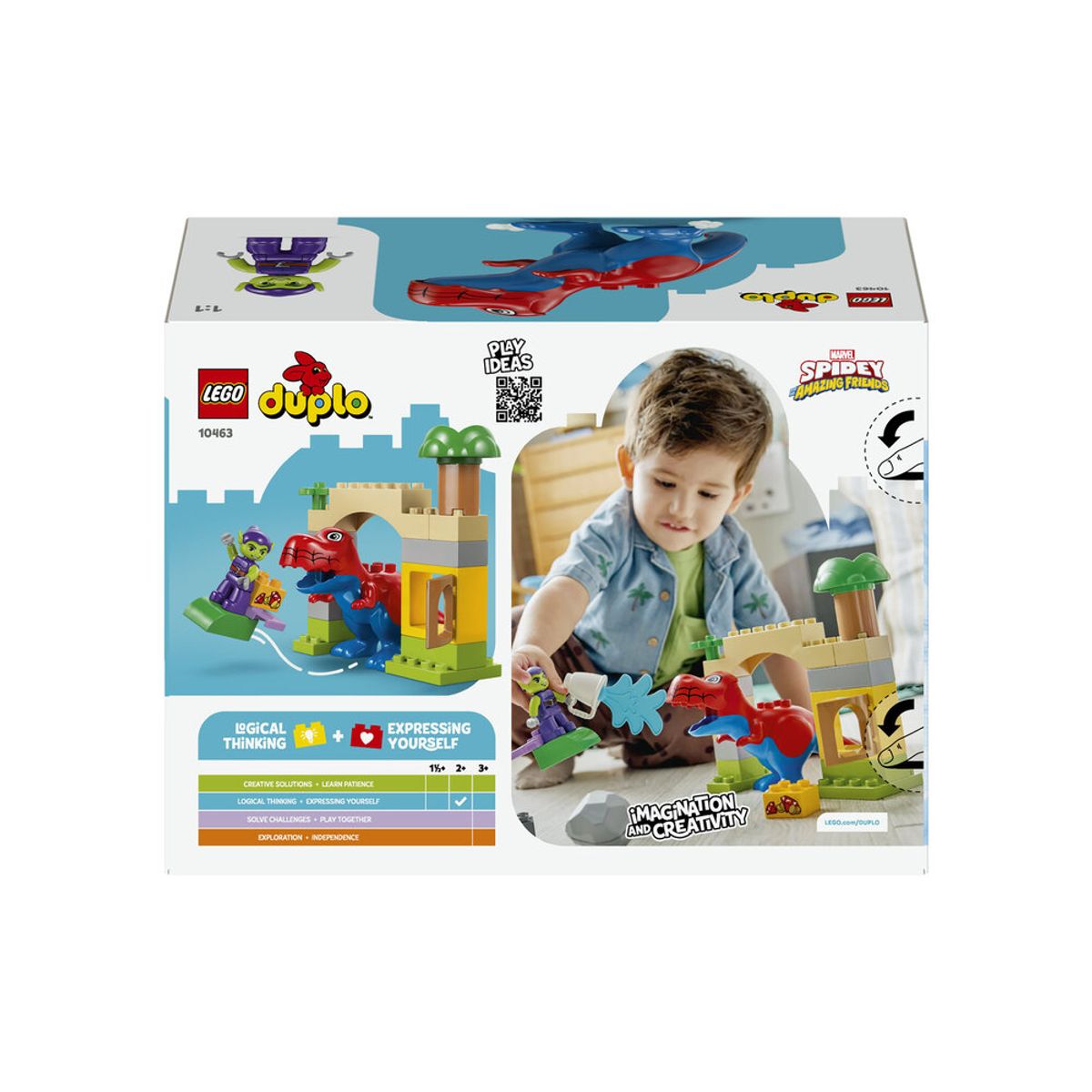 레고(LEGO) 레고 듀플로 10463 공룡 스파이디렉스와 그린 고블린의 대결 [레고공식]