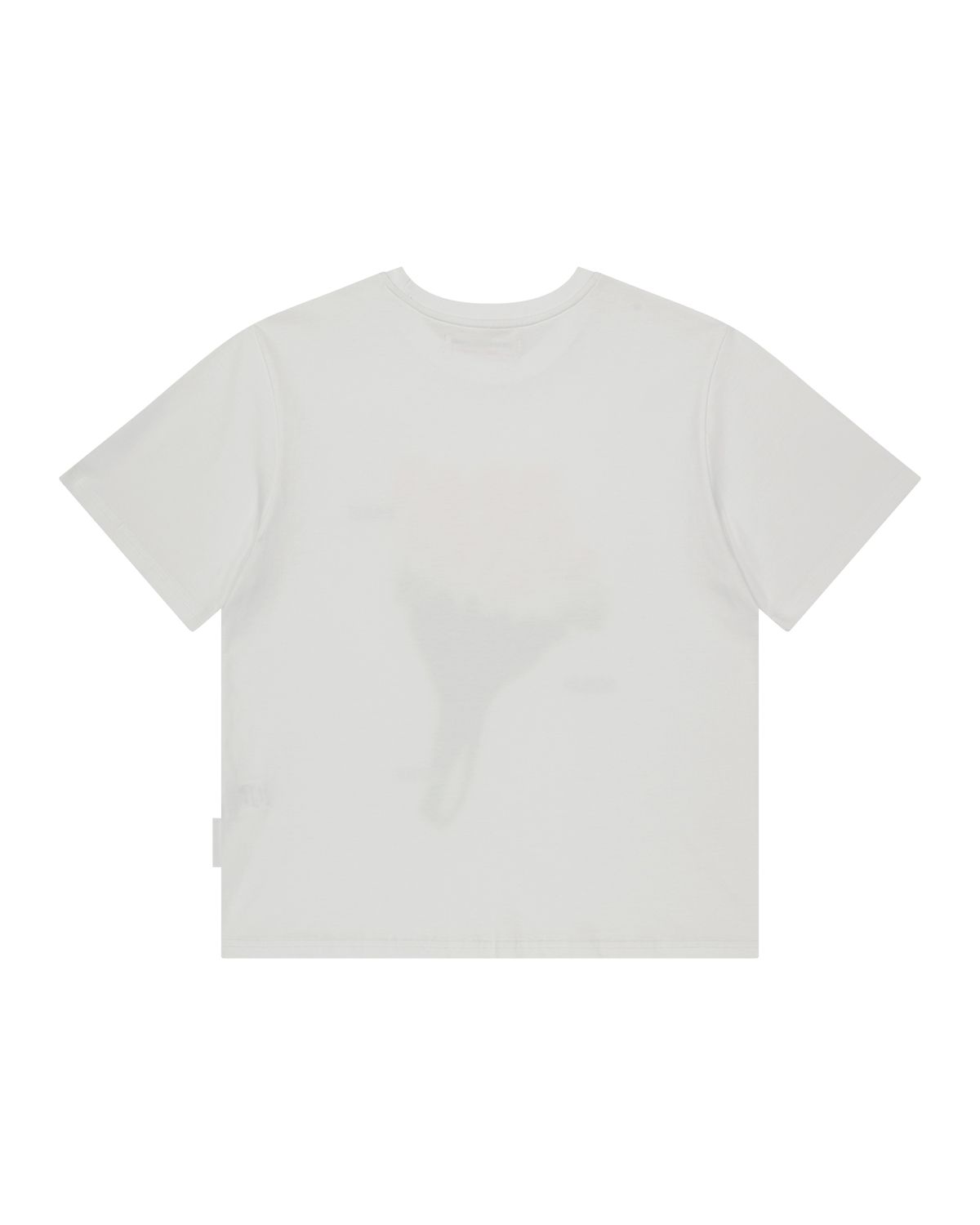 더뮤지엄비지터(THEMUSEUMVISITOR) FLOWER GRAPHIC T-SHIRTS (WHITE)