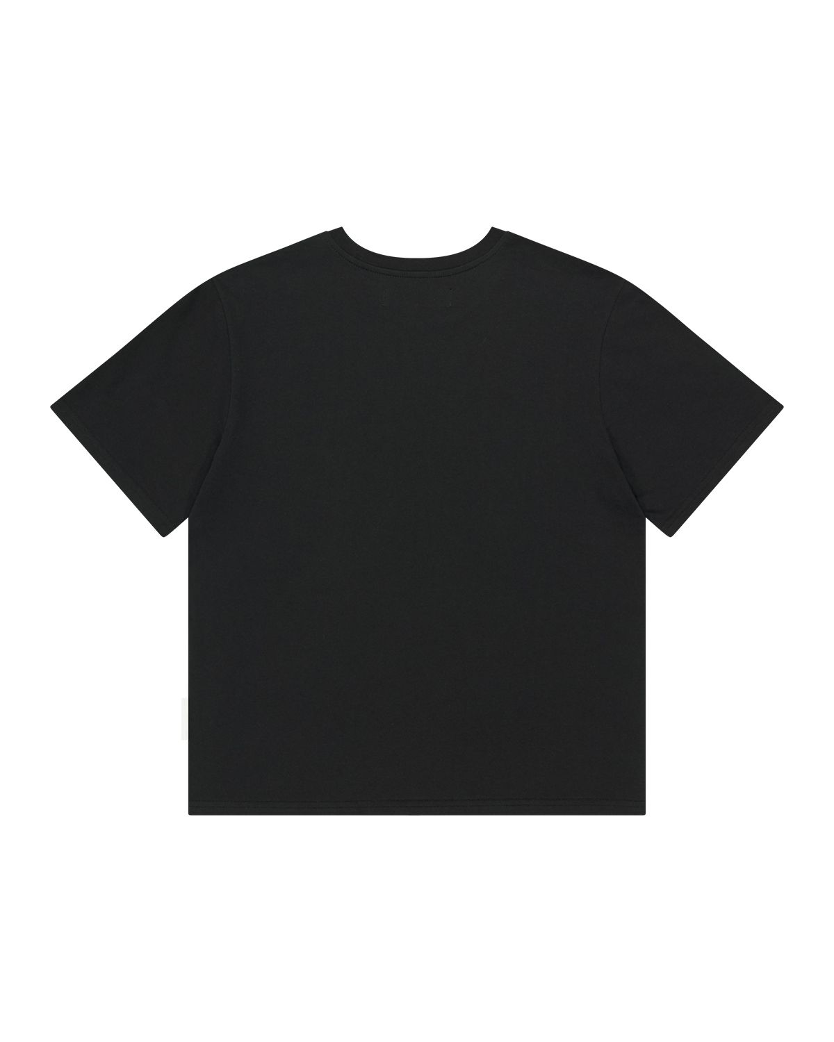 더뮤지엄비지터(THEMUSEUMVISITOR) FLOWER GRAPHIC T-SHIRTS (BLACK)