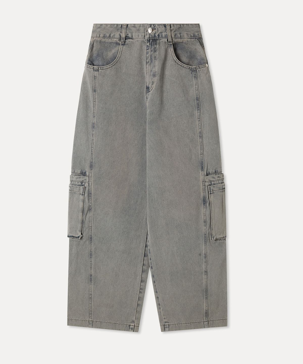 미쏘(MIXXO) 벌룬 카고 데님_MIWTJG426J