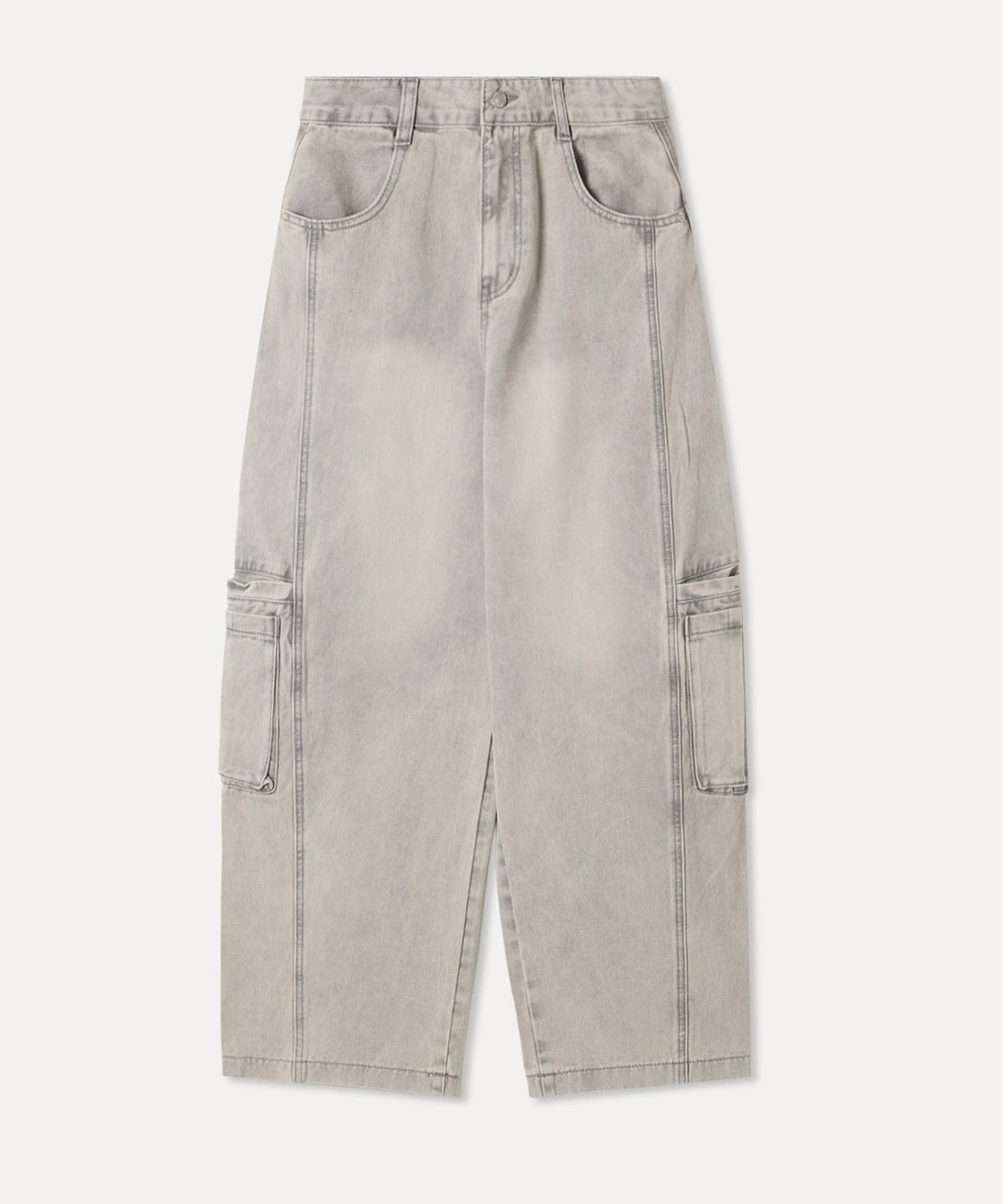 미쏘(MIXXO) 벌룬 카고 데님_MIWTJG426J