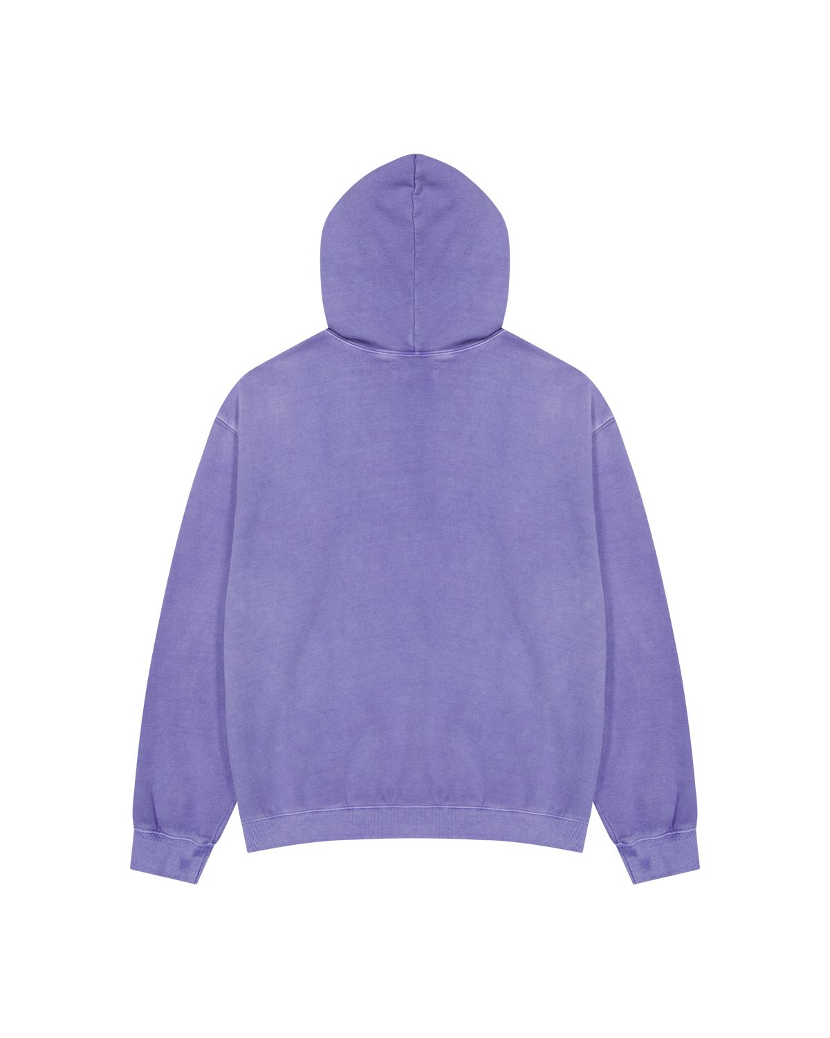 더뮤지엄비지터(THEMUSEUMVISITOR) ART PIGMENT HOODIE (PURPLE)