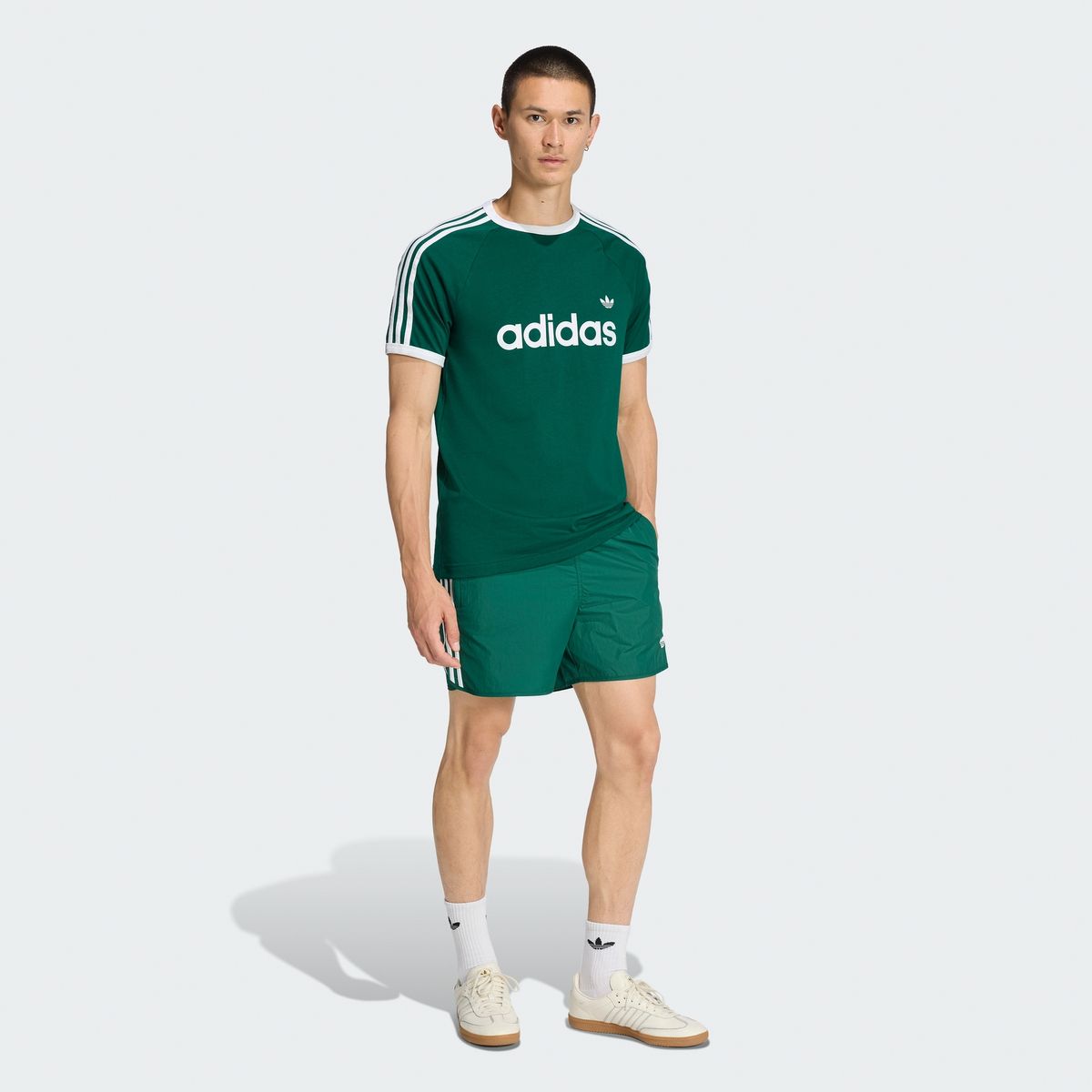 아디다스(ADIDAS) 스프린터 숏 팬츠 - 그린 / KE3569