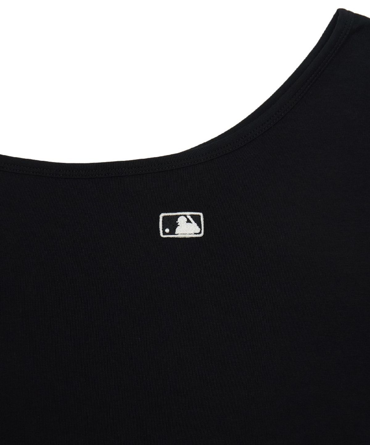 엠엘비(MLB) 여성 베이직 오프숄더 반팔 티셔츠 SD (Black)