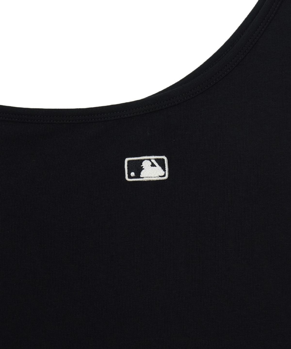 엠엘비(MLB) 여성 베이직 오프숄더 반팔 티셔츠 NY (Black)