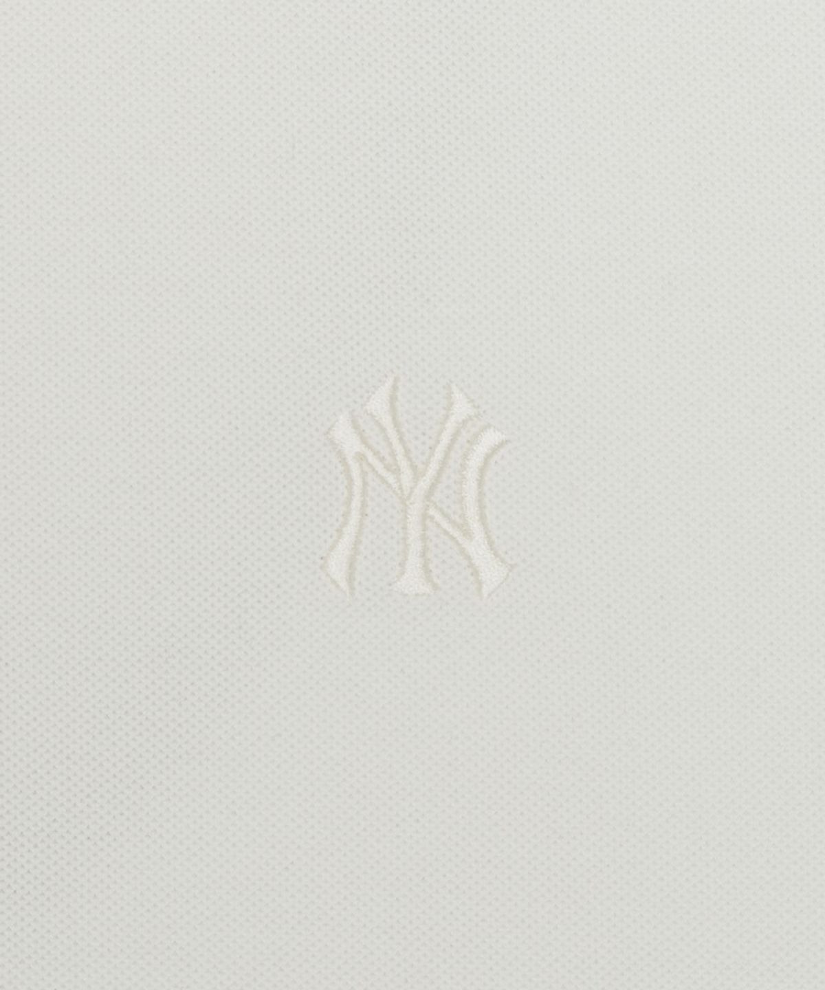 엠엘비(MLB) 베이직 컴포터블핏 카라 티셔츠 NY (Ivory)