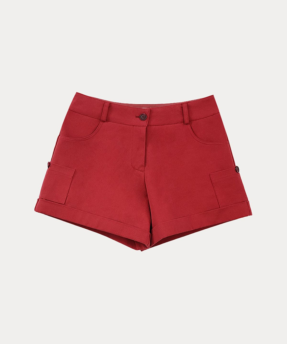 타버트(TARVERT) Minimal Pocket Shorts - Red