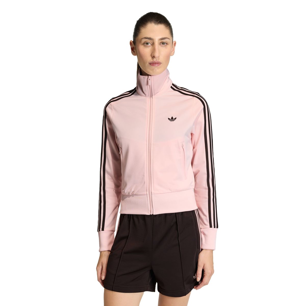 아디다스(ADIDAS) 파이어버드 클래식 트랙탑 - 샌디핑크:아우라커피 / KC6573