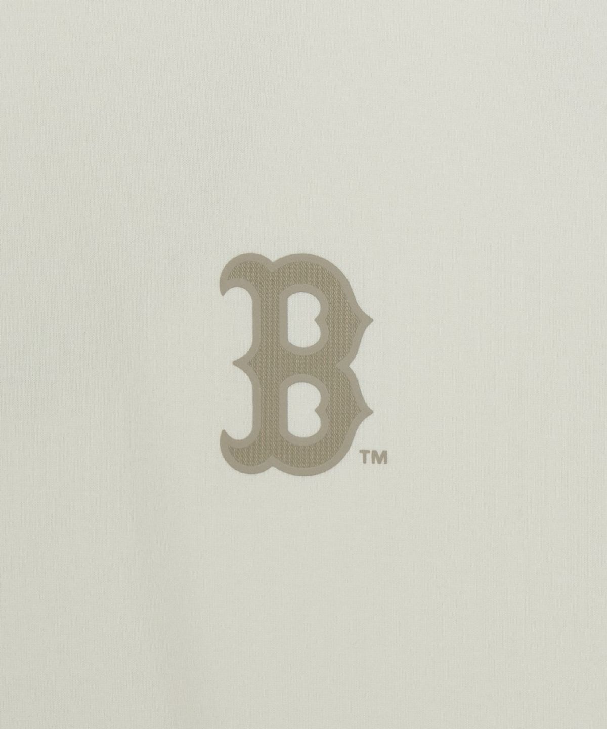 엠엘비(MLB) 클래식 모노그램 빅럭스 오버핏 반팔 티셔츠 BOS (Cream)
