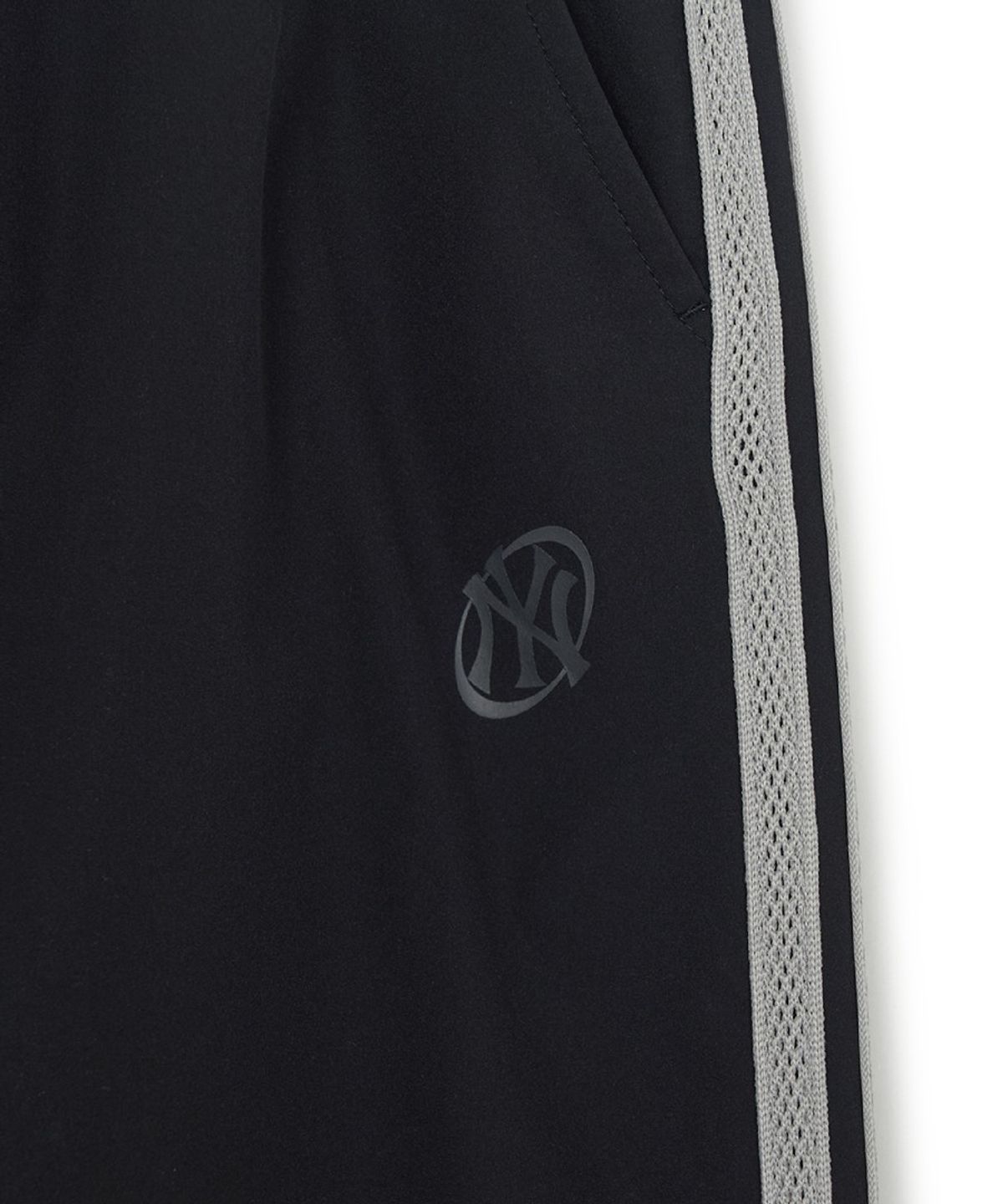 엠엘비(MLB) 스트릿 스포티브 테이핑 와이드 팬츠 NY (Black)