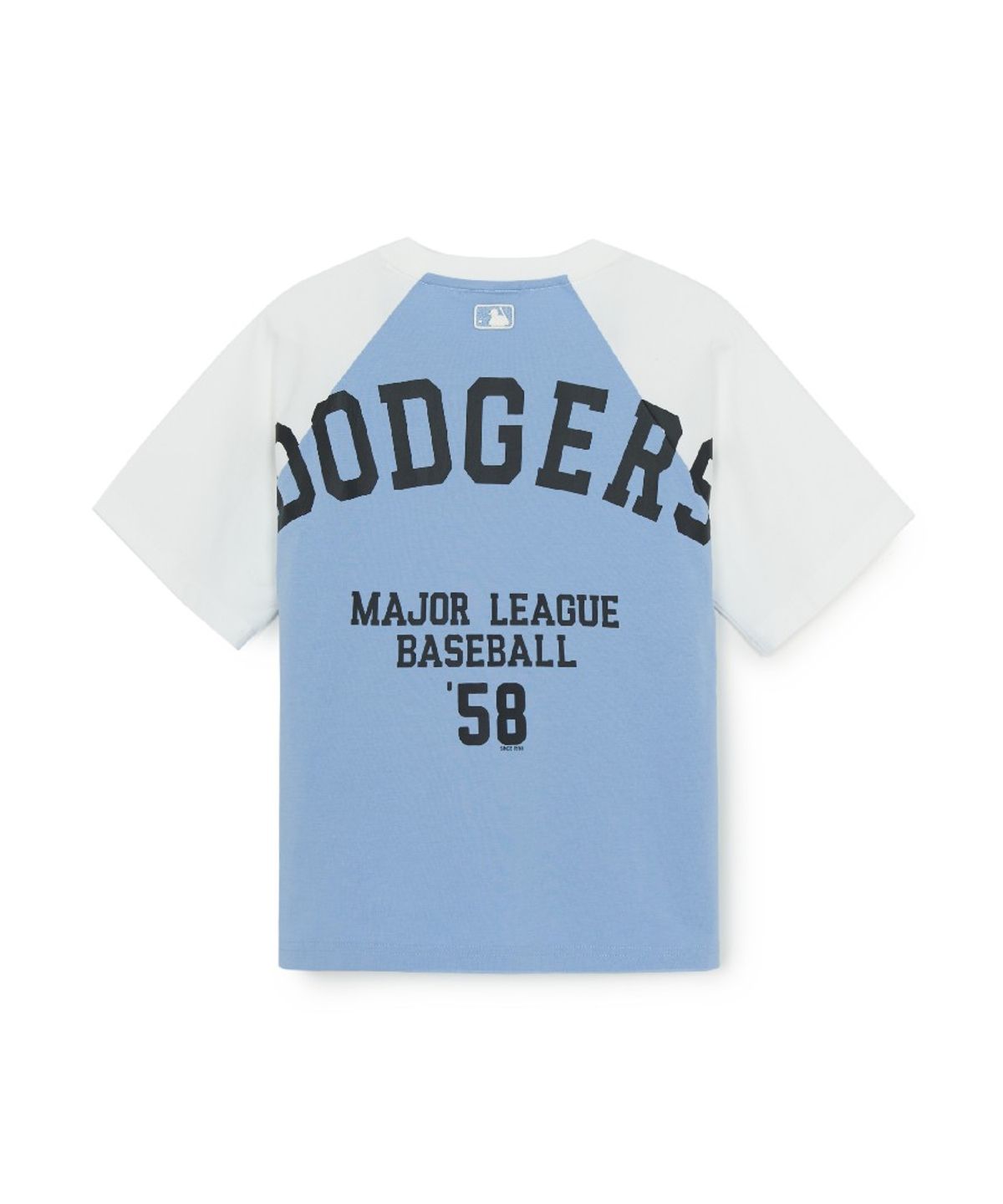 엠엘비 키즈(MLB KIDS) 스포티브 바시티 라글란 티셔츠 LA (L.Blue)