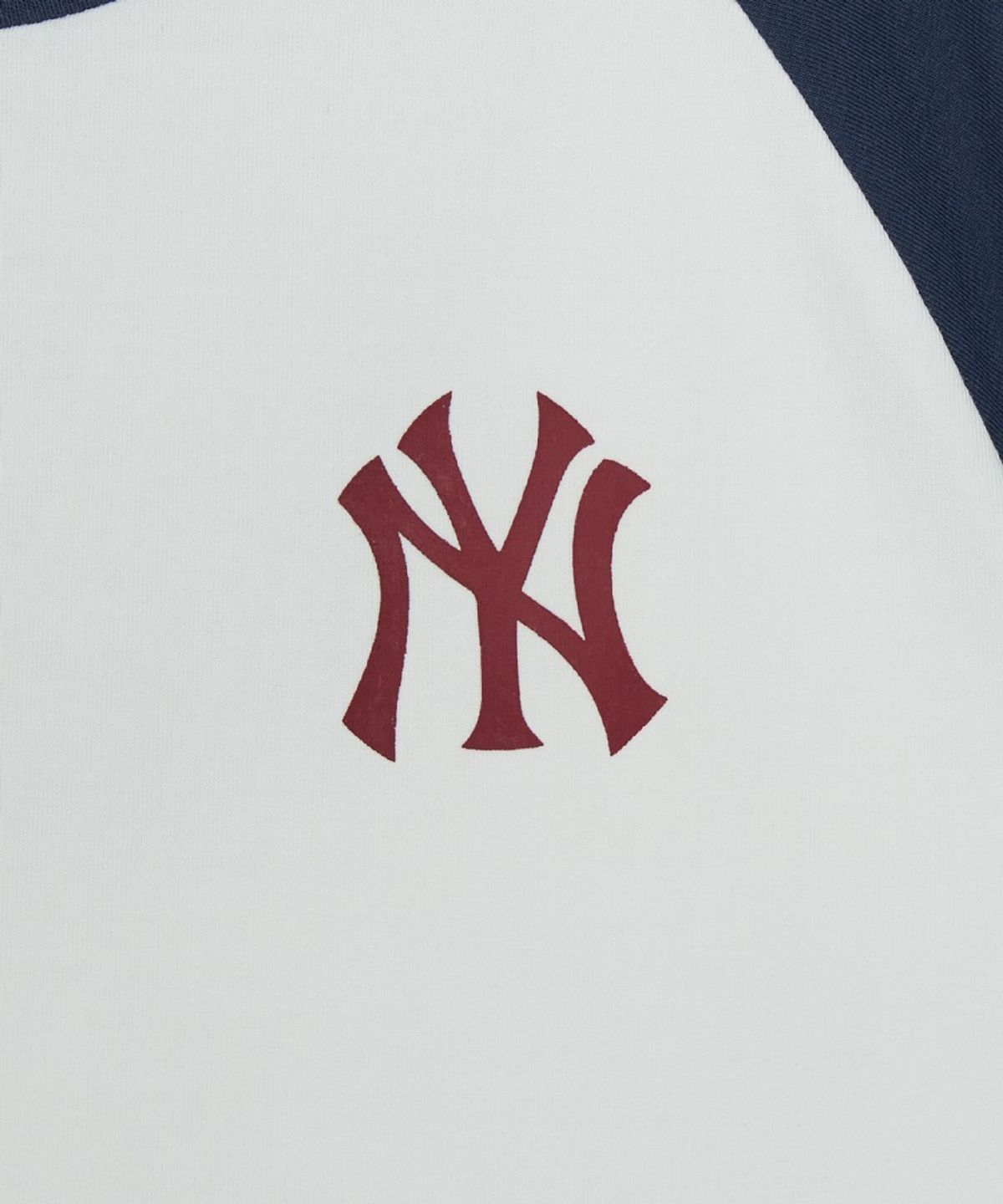 엠엘비 키즈(MLB KIDS) 스포티브 바시티 라글란 티셔츠 NY (White)