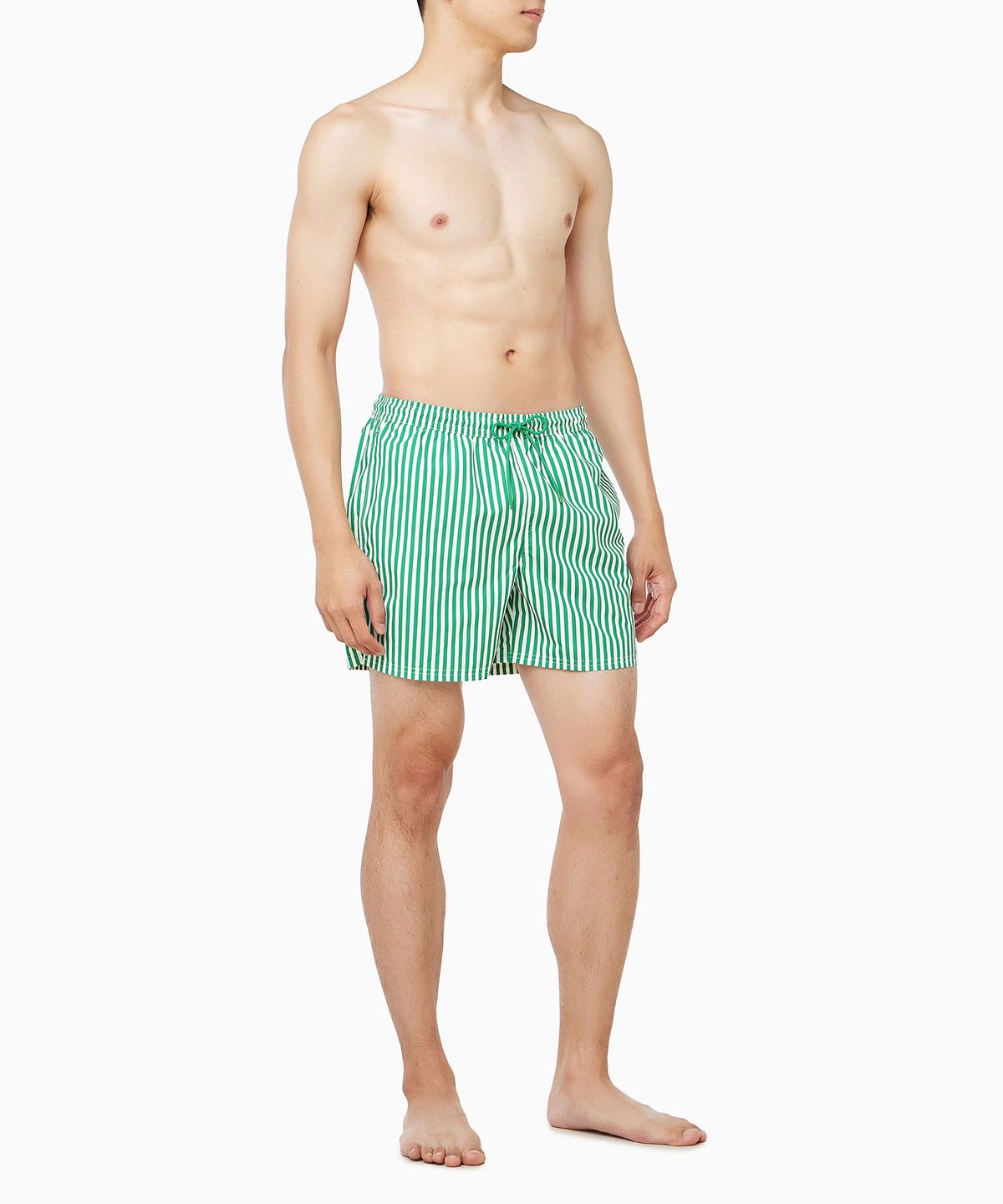 캘빈클라인 언더웨어(CALVIN KLEIN UNDERWEAR) 남성 그래픽 모노그램 스윔 팬츠_N610454ZF