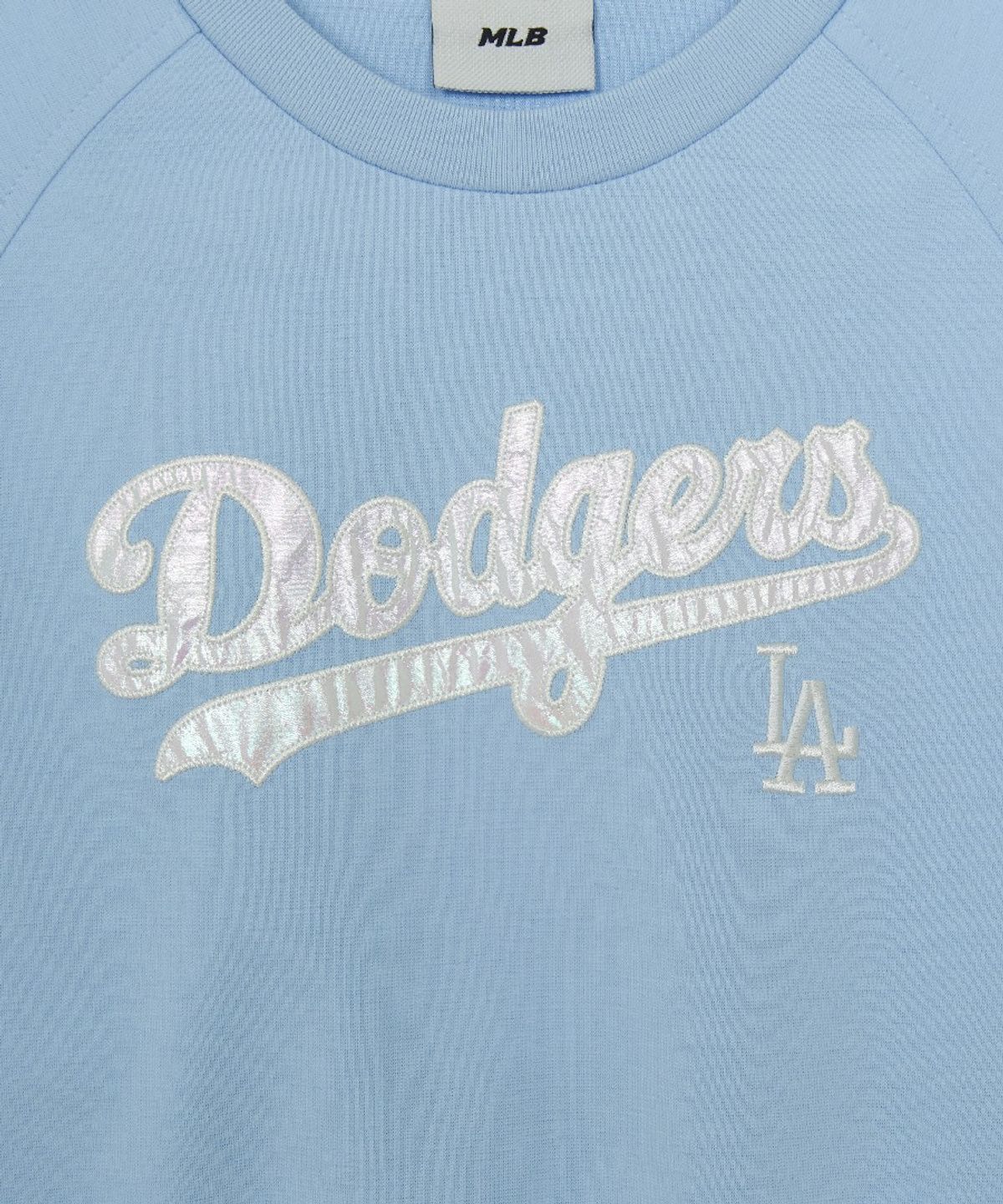 엠엘비 키즈(MLB KIDS) 스트릿 베이직 레이어드 티셔츠세트(여아) LA (L.Blue)