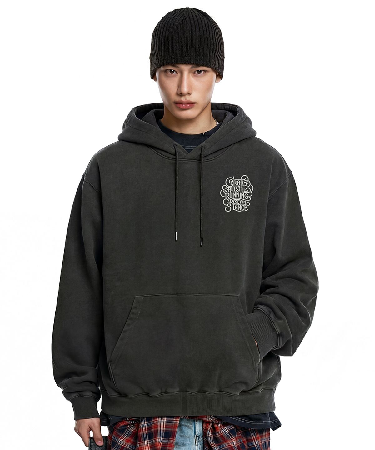 아티스트웨어(ARTISTWEAR) [ATW] 스틸러닝 피그먼트 후드 - 3COLOR