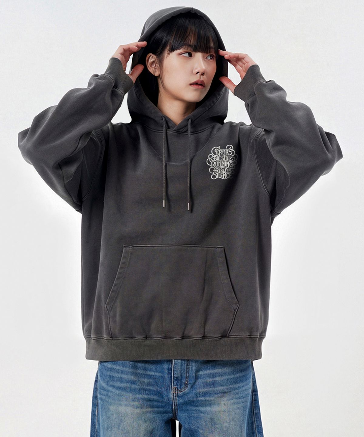 아티스트웨어(ARTISTWEAR) [ATW] 스틸러닝 피그먼트 후드 - 3COLOR