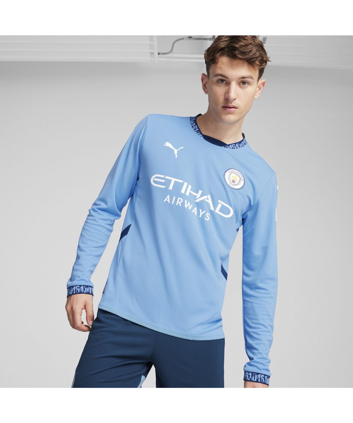 푸마(PUMA) MCFC 홈 긴팔 레플리카 져지 (77507601)