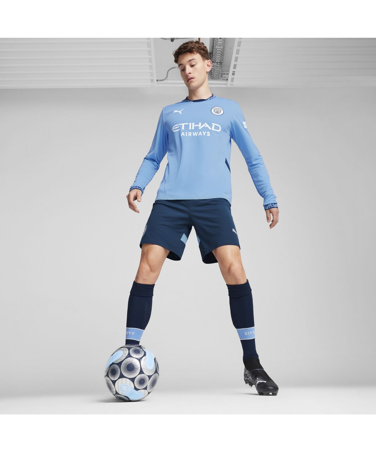 푸마(PUMA) MCFC 홈 긴팔 레플리카 져지 (77507601)