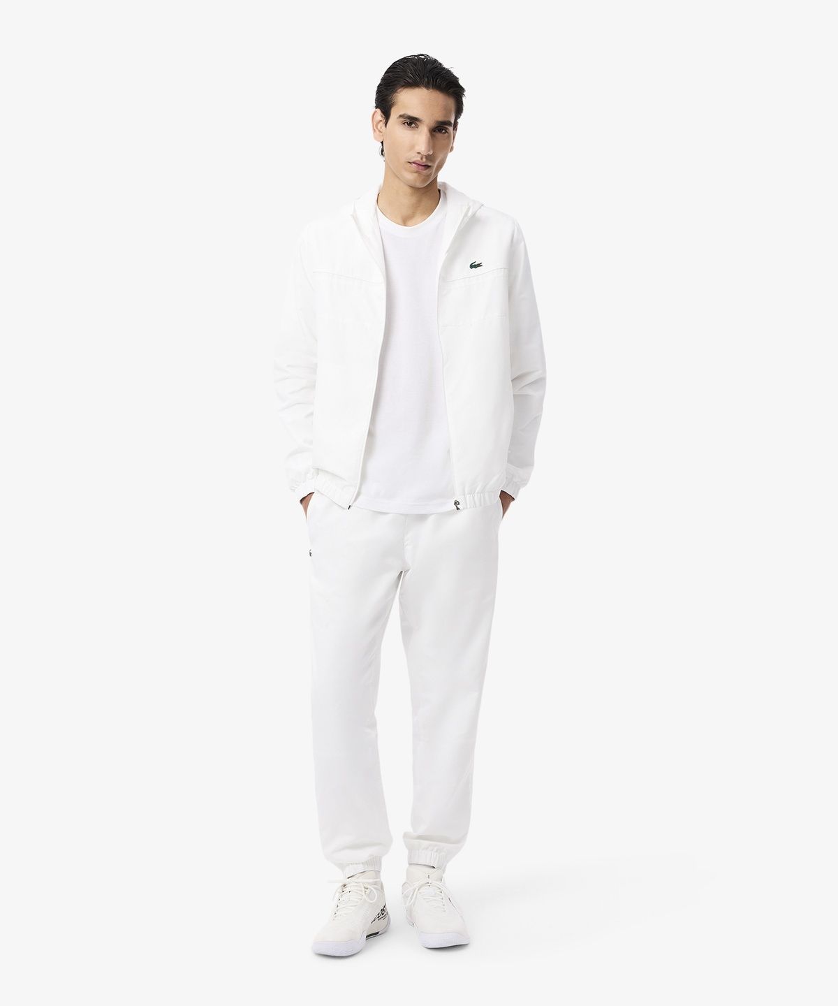 라코스테(LACOSTE) 남성 베이직 트레이닝 티셔츠 TH7618-56G 001