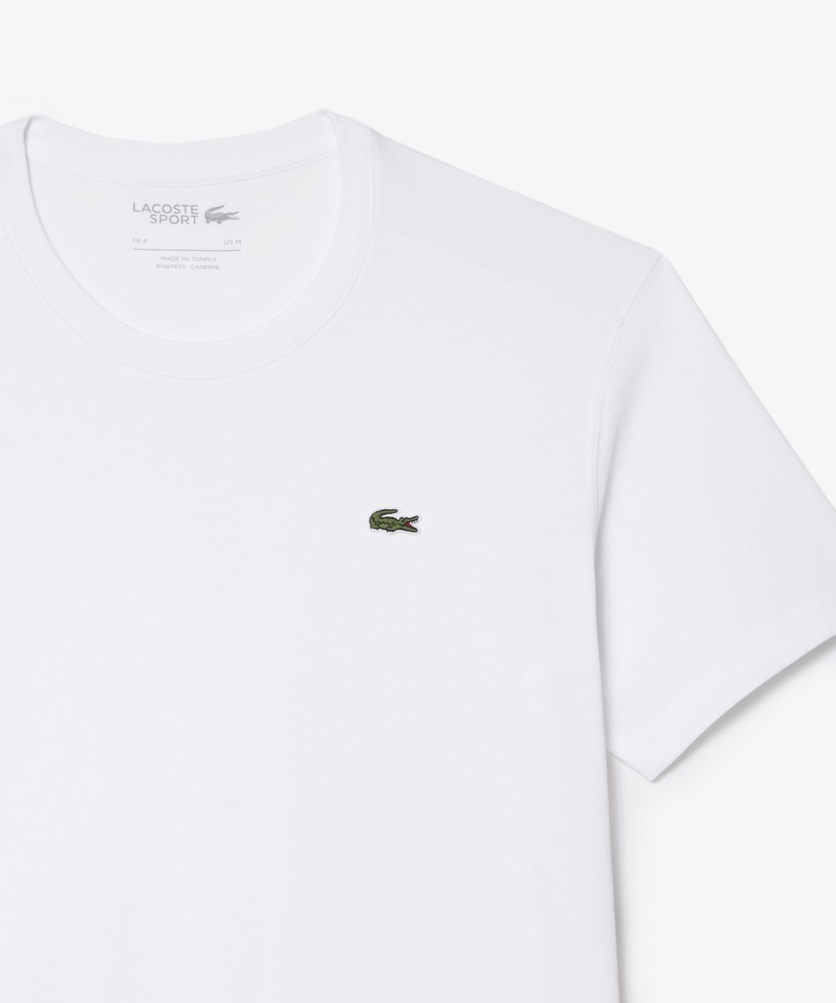 라코스테(LACOSTE) 남성 베이직 트레이닝 티셔츠 TH7618-56G 001