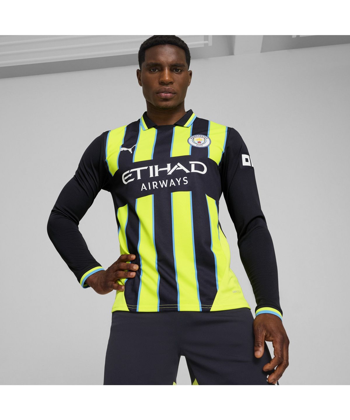 푸마(PUMA) MCFC 어웨이 긴팔 레플리카 저지 (77508702)