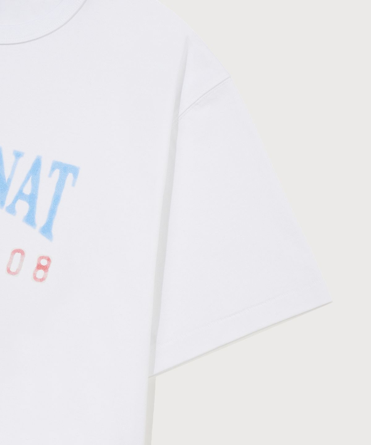 커버낫(COVERNAT) 브러시 레터링 그래픽 티셔츠 화이트