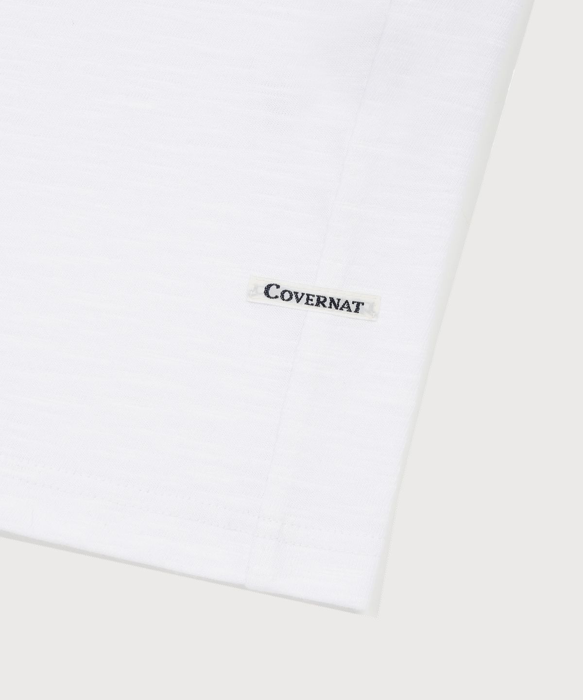 커버낫(COVERNAT) 슬럽 팜 아일랜드 그래픽 티셔츠 화이트