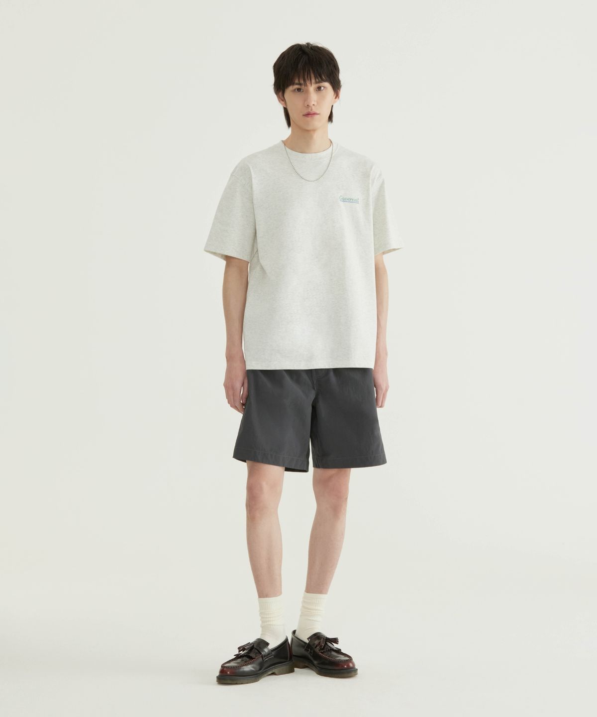 커버낫(COVERNAT) 쿨 코튼 서퍼 덕 그래픽 티셔츠 블랙