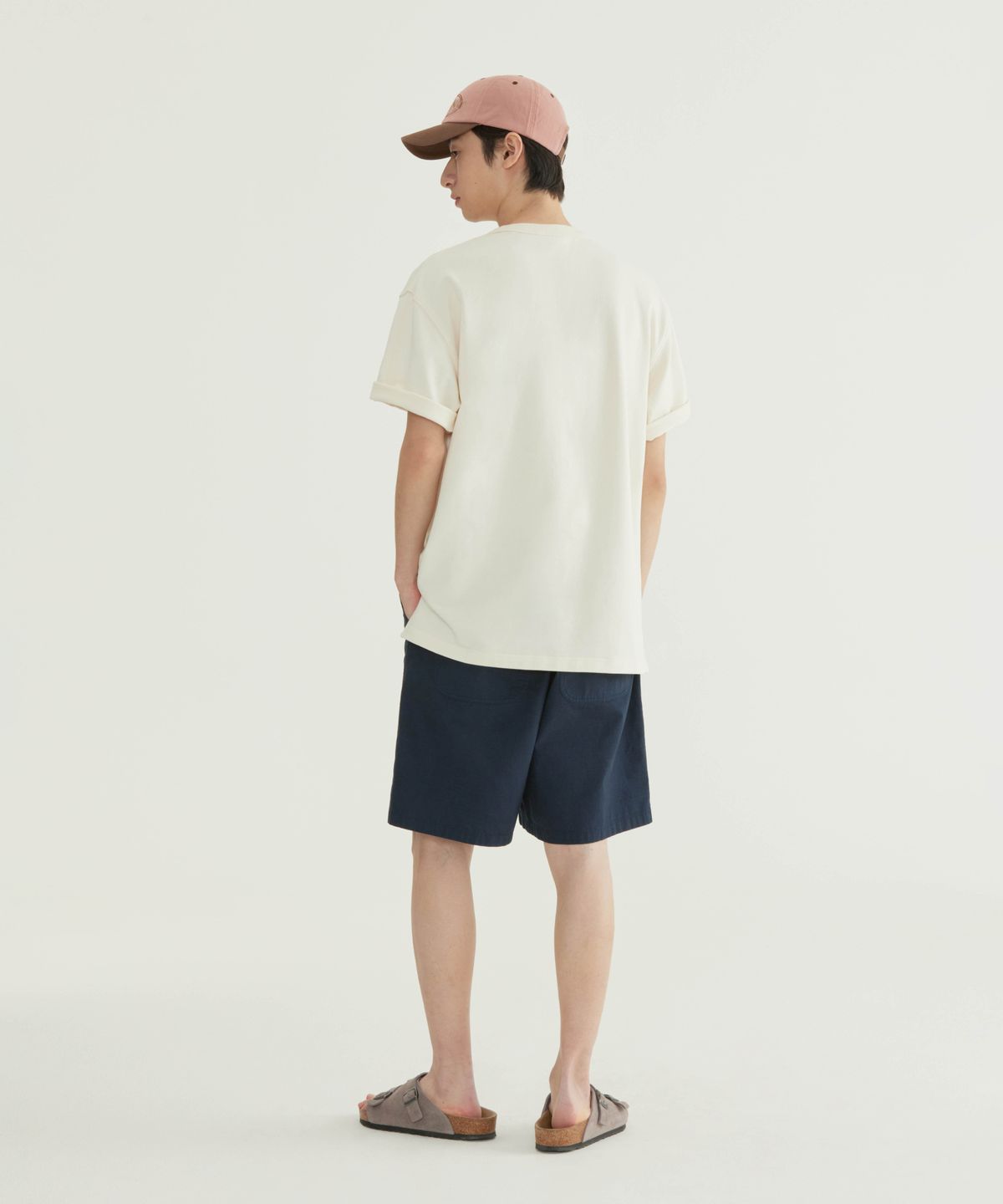커버낫(COVERNAT) 컴포트 포켓 티셔츠 크림