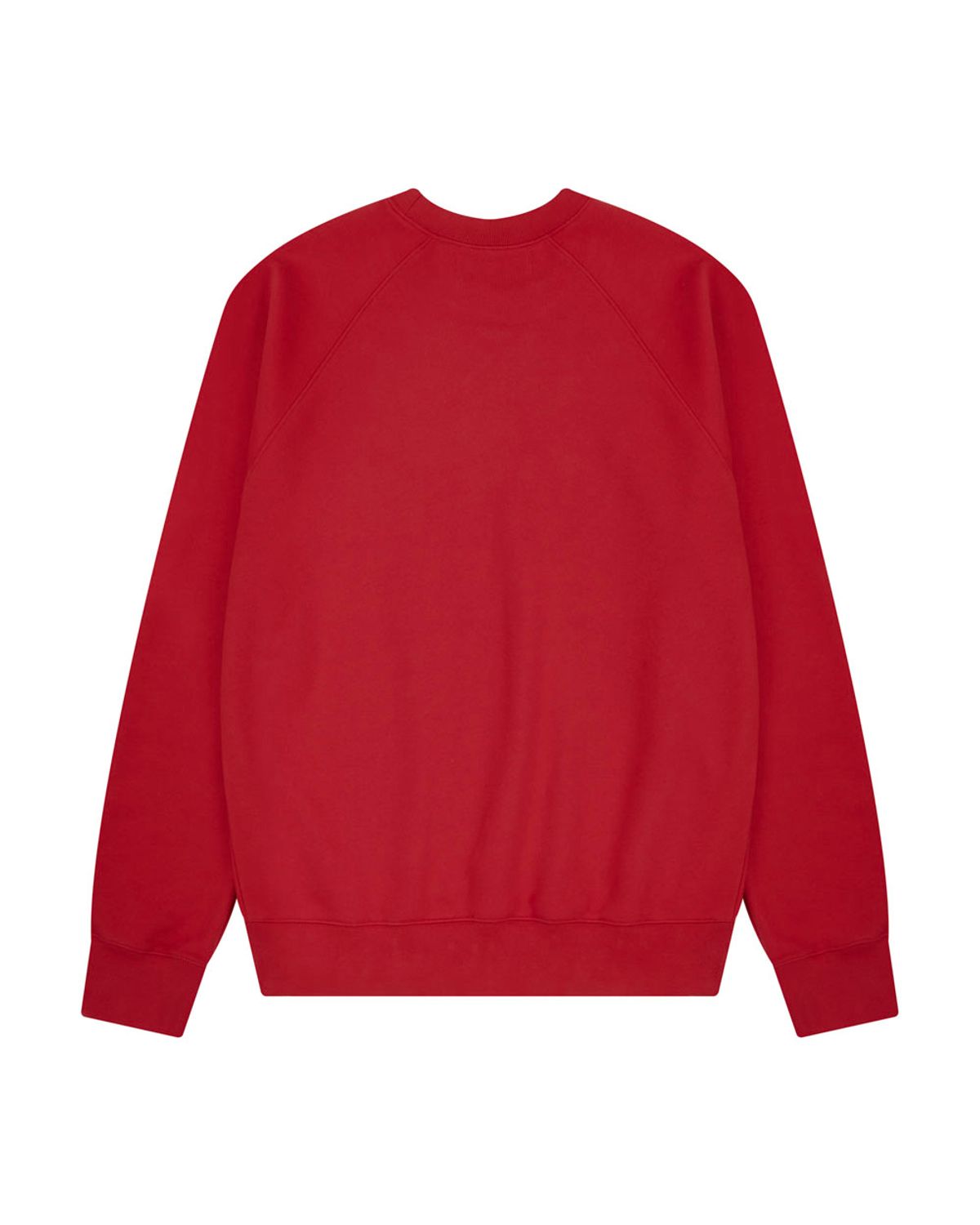 구보(GUVO) Trump raglan sweatshirt, red