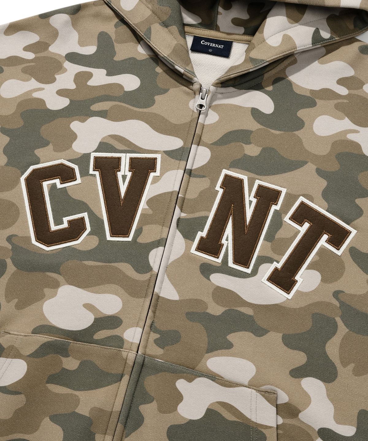 커버낫(COVERNAT) CVNT 후드집업 카모