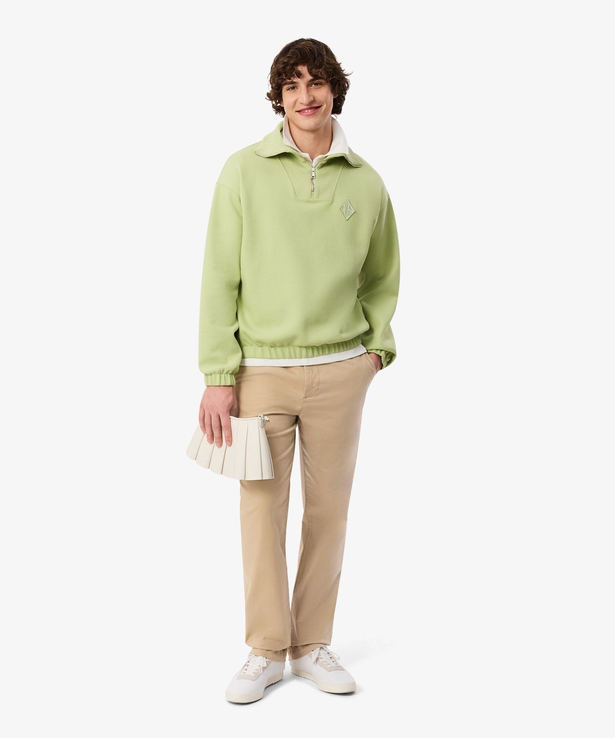 라코스테(LACOSTE) 남성 레귤러 핏 치노 HH6298-56G 02S