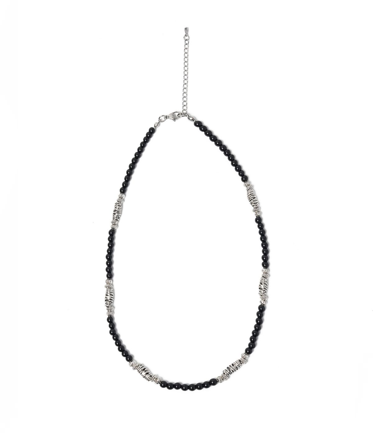 오픈야드(오와이)(OPENYARD(OY)) VENOM BEADS NECKLACE - SILVER