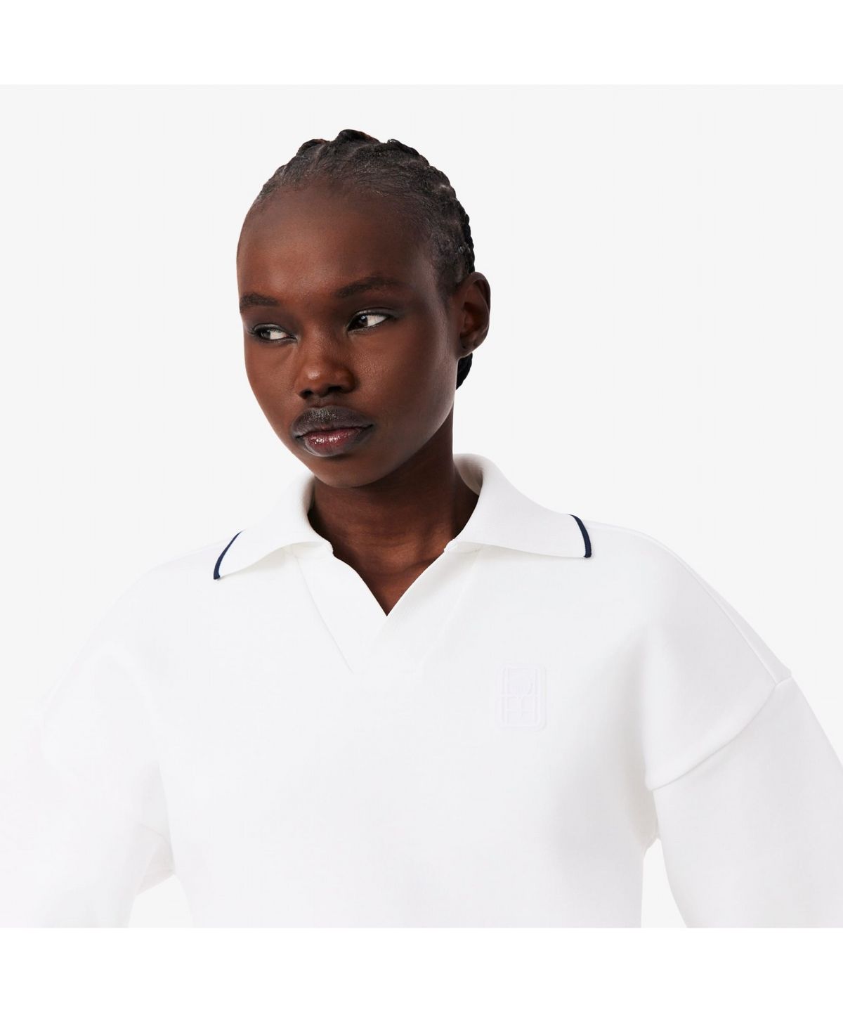 라코스테(LACOSTE) 여성 테니스 헤리티지 스웻셔츠 SF0224-56G 001