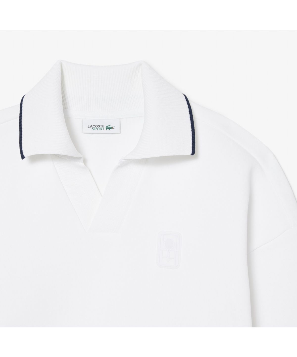 라코스테(LACOSTE) 여성 테니스 헤리티지 스웻셔츠 SF0224-56G 001