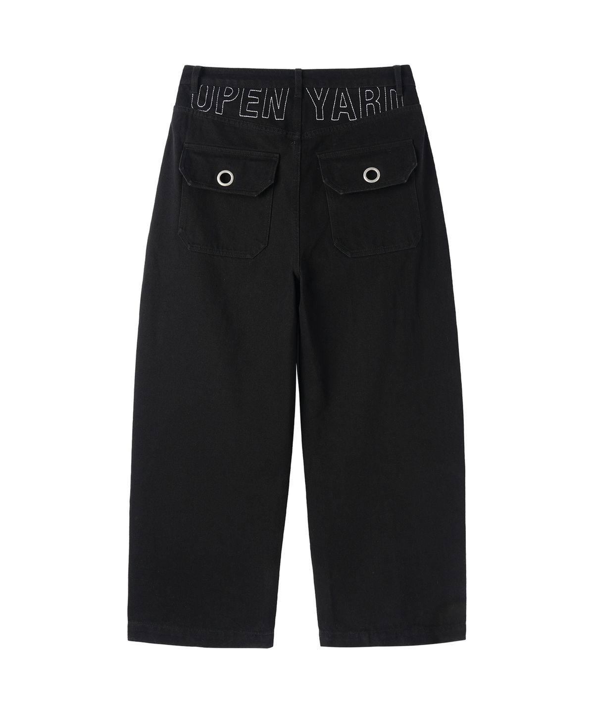 오픈야드(오와이)(OPENYARD(OY)) TUCK WIDE VOLUME PANTS - BLACK