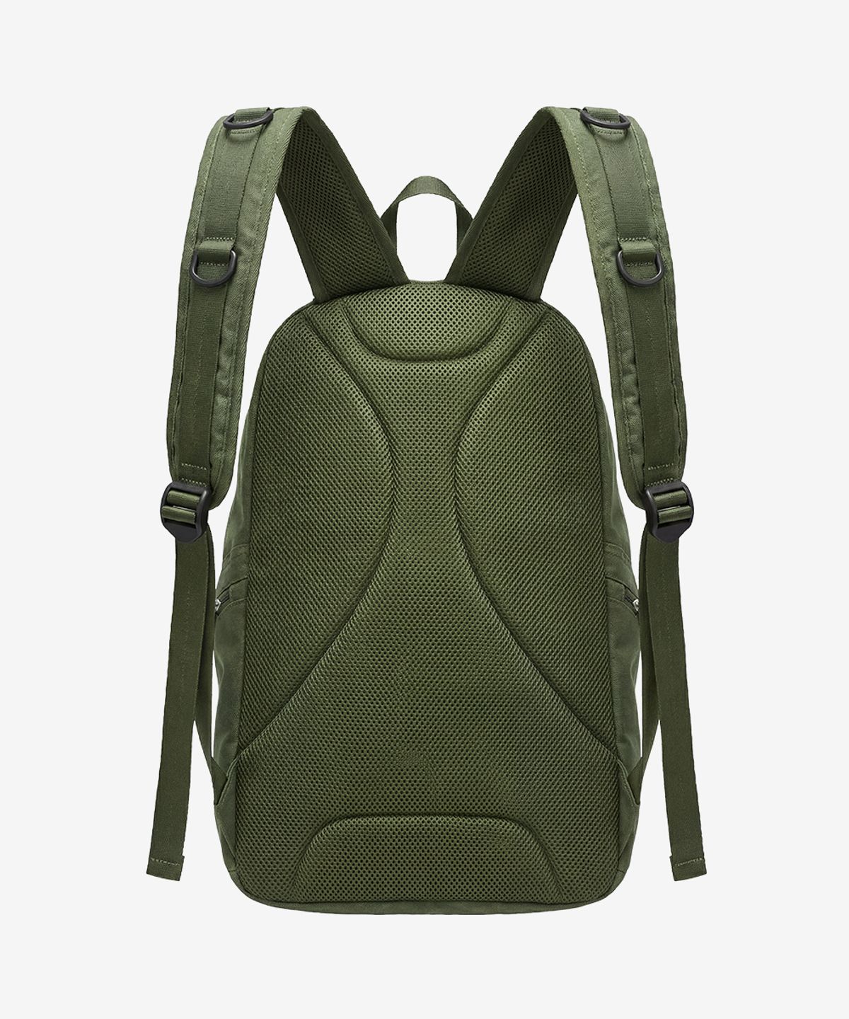 블랙 퍼플(BLACK PURPLE) 패치워크 오버사이즈 백팩_카키 Patchwork Oversize Backpack_Khaki