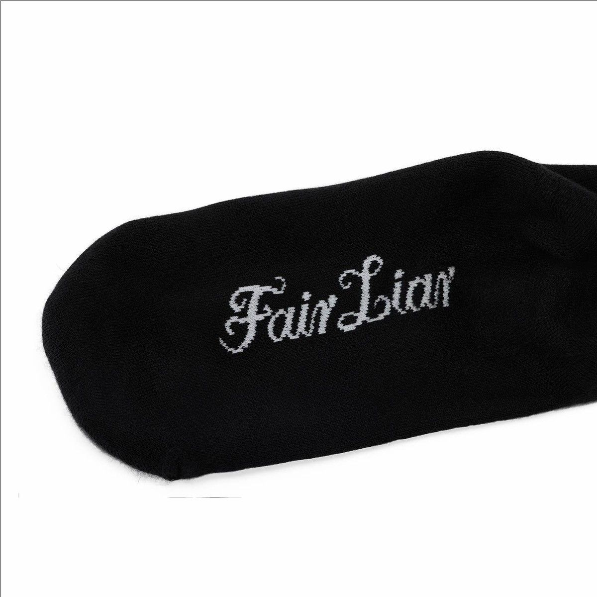페어라이어 골프(FAIRLIAR GOLF) 샤 프릴 앵클 삭스 (블랙)