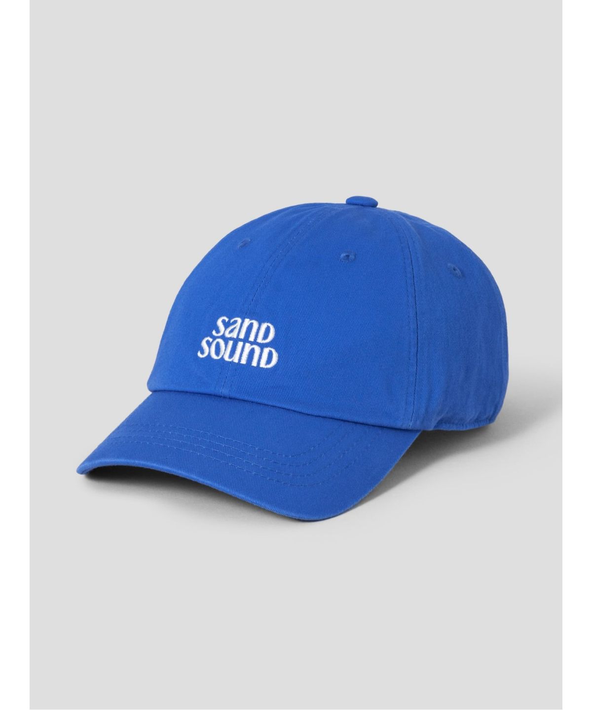 샌드 사운드(SAND SOUND) (UNISEX) 스몰로고 볼캡  블루